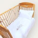 Ensemble Housse de Couette et Taie Bébé "Montgolfière"